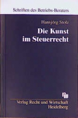 Die Kunst im Steuerrecht - Hansjörg Stolz