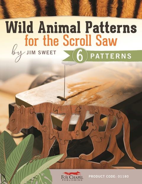 Wild Animal Patterns for the Scroll Saw -  Jim Sweet