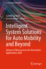 Intelligent System Solutions for Auto Mobility and Beyond - 