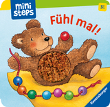 ministeps: Fühl mal! Babybuch ab 3 Monate, Leporello zum Aufstellen, Fühlbuch