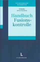 Handbuch der Fusionskontrolle - 