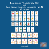 I Am Ready to Learn My Abc and I Am Ready to Learn Numbers 1 to 10 with You - Lynette Alli