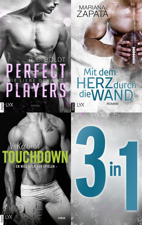 Das Football-Bundle - 3 Romane in einem E-Book - R. C. Boldt, Mariana Zapata, Vi Keeland