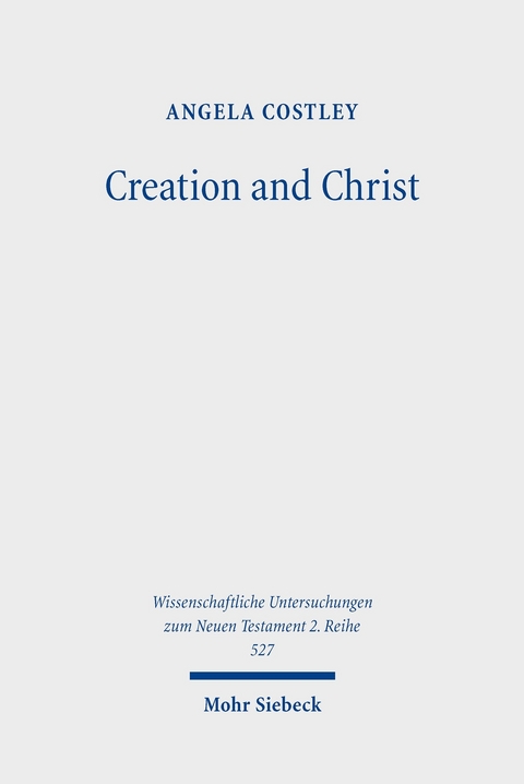 Creation and Christ -  Angela Costley