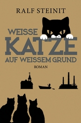 Weiße Katze auf weißem Grund - Ralf Steinit