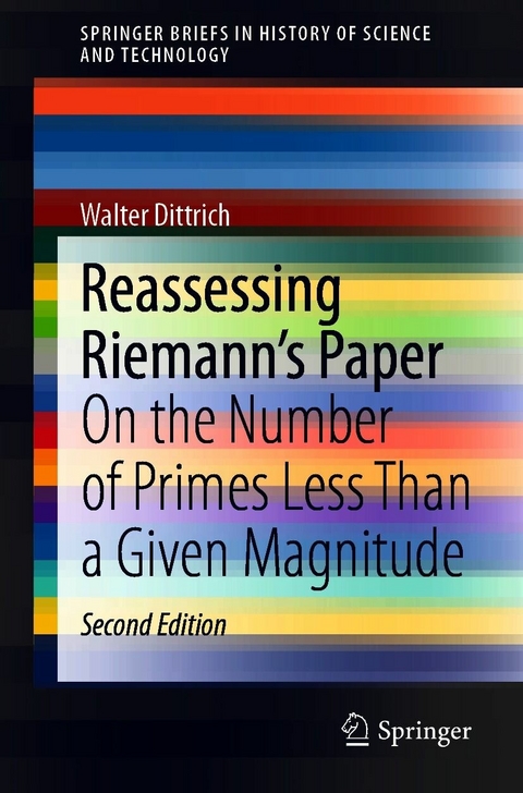 Reassessing Riemann's Paper -  Walter Dittrich