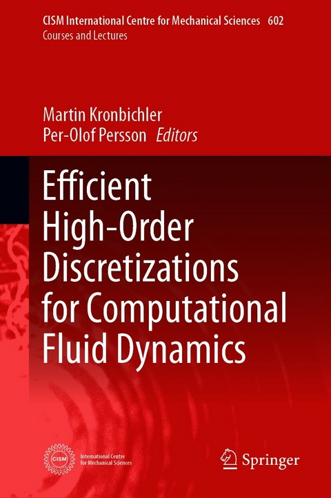 Efficient High-Order Discretizations for Computational Fluid Dynamics - 