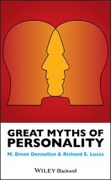 Great Myths of Personality - M. Brent Donnellan, Richard E. Lucas