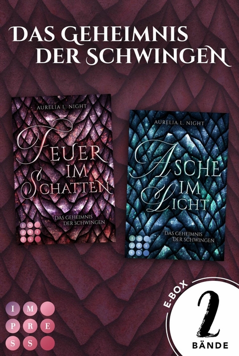 Das Geheimnis der Schwingen. Sammelband der packenden Romantasy-Buchreihe (Das Geheimnis der Schwingen) -  Aurelia L. Night