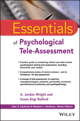 Essentials of Psychological Tele-Assessment -  Susan Engi Raiford,  A. Jordan Wright