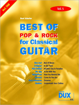 Best of Pop & Rock for Classical Guitar Vol. 5 - 