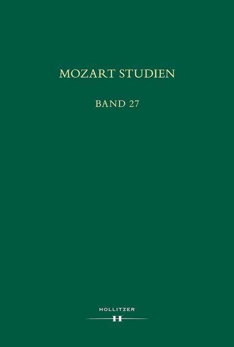 Mozart Studien Band 27 - 