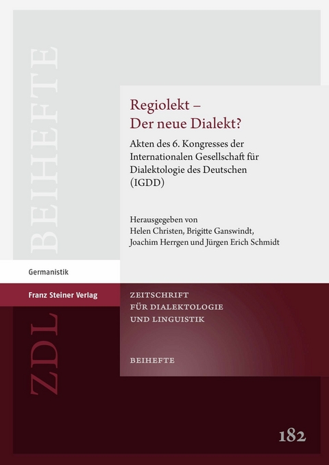 Regiolekt - Der neue Dialekt? - 