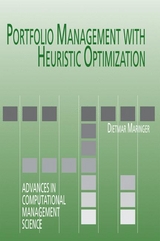 Portfolio Management with Heuristic Optimization - Dietmar G. Maringer