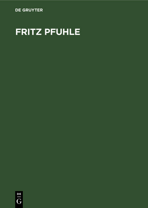 Fritz Pfuhle