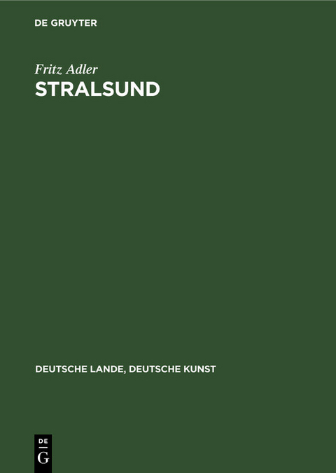 Stralsund - Fritz Adler