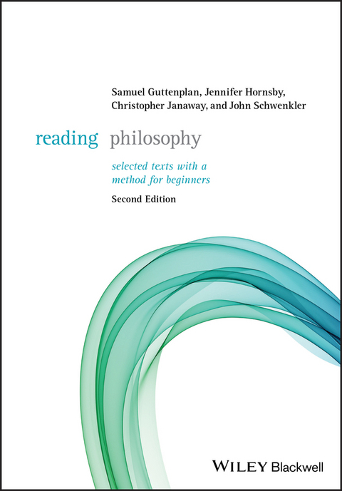 Reading Philosophy - Samuel Guttenplan, Jennifer Hornsby, Christopher Janaway, John Schwenkler