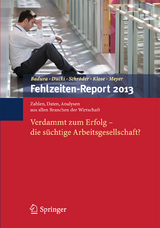 Fehlzeiten-Report 2013 - 