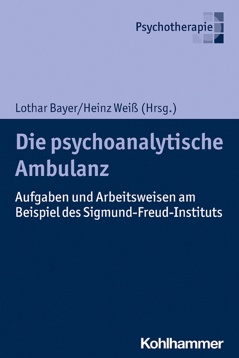 Die psychoanalytische Ambulanz - 