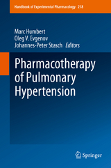 Pharmacotherapy of Pulmonary Hypertension -  Marc Humbert,  Oleg V. Evgenov,  Johannes-Peter Stasch