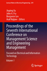 Proceedings of the Seventh International Conference on Management Science and Engineering Management - 