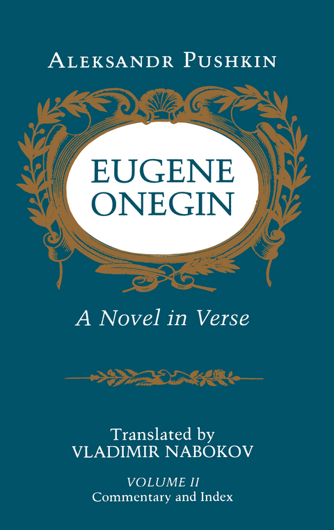 Eugene Onegin -  Aleksandr Pushkin
