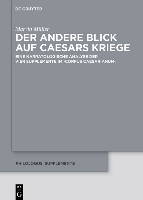 Der andere Blick auf Caesars Kriege - Marvin Müller