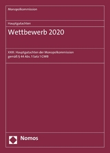 Hauptgutachten. Wettbewerb 2020 - 