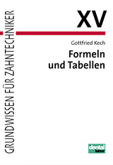 Formeln und Tabellen - Gottfried Kech