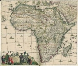 Historische Landkarte: Afrika 1698 (Plano) - Justus Danckert