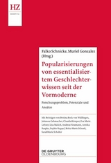 Popularisierungen von Geschlechterwissen seit der Vormoderne - 