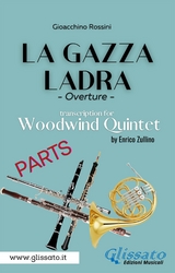 Flute part of "La Gazza Ladra" overture for Woodwind Quintet - Gioacchino Rossini, a cura di Enrico Zullino