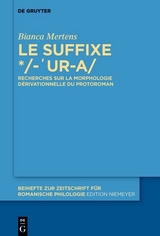 Le suffixe */-'ur-a/ -  Bianca Mertens