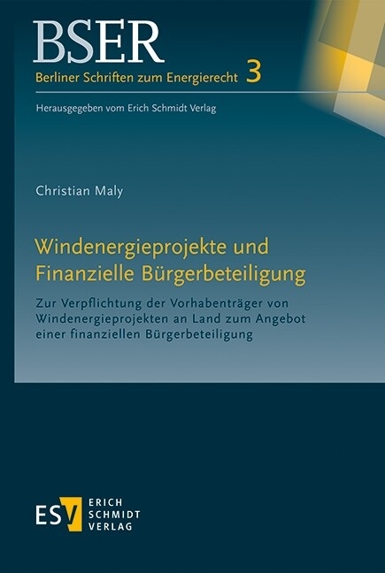 Windenergieprojekte und Finanzielle Bürgerbeteiligung -  Christian Maly