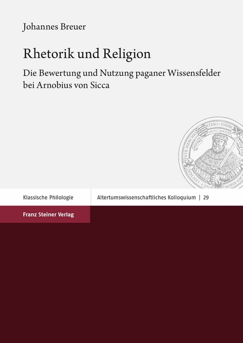 Rhetorik und Religion -  Johannes Breuer