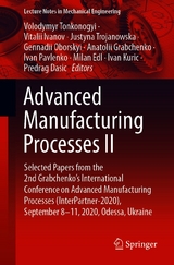Advanced Manufacturing Processes II - 