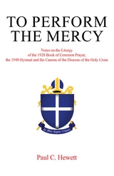 To Perform The Mercy -  Paul C Hewett