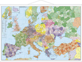 Europa mit Türkei - Straßen und Postleitzahlen - Stiefel, Heinrich