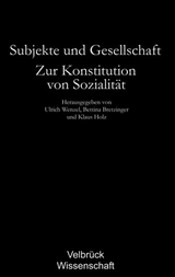 Subjekte und Gesellschaft - Studienausgabe - Wenzel, Ulrich; Bretzinger, Bettina; Holz, Klaus