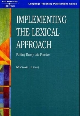 Implementing the Lexical Approach - Lewis, Michael