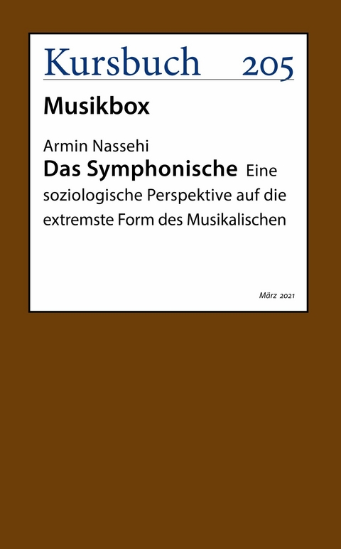 Das Symphonische - Armin Nassehi