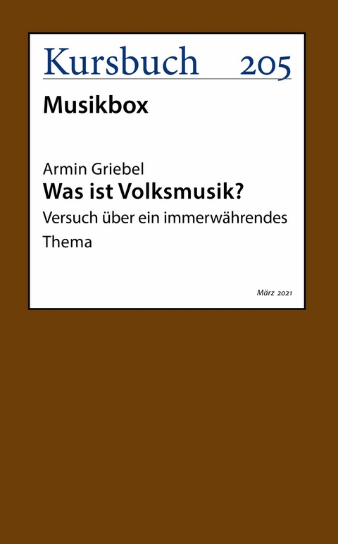 Was ist Volksmusik? - Armin Griebel