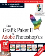 Das Grafik Paket II für Adobe Photoshop CS, 4 CD-ROMs mit Buch - 