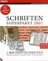 Schriften Superpaket 2007, CD-ROM - 