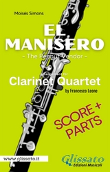 El Manisero - Clarinet Quartet (score & parts) - Moisés Simons