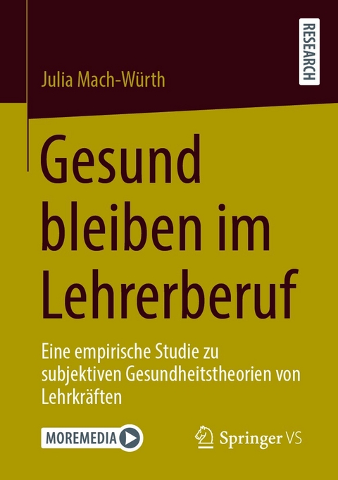 Gesund bleiben im Lehrerberuf -  Julia Mach-Würth