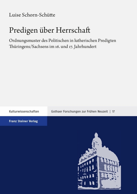 Predigen über Herrschaft -  Luise Schorn-Schütte