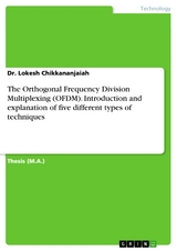 The Orthogonal Frequency Division Multiplexing (OFDM). Introduction and explanation of five different types of techniques - Dr. Lokesh Chikkananjaiah