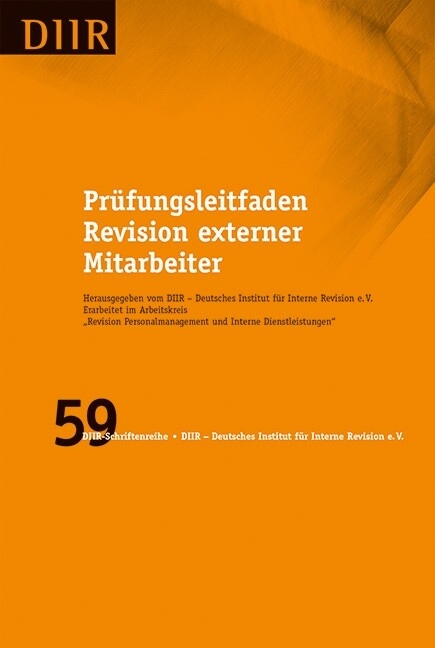 Prüfungsleitfaden Revision externer Mitarbeiter