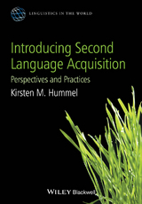 Introducing Second Language Acquisition -  Kirsten M. Hummel